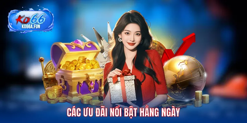 Các ưu đãi nổi bật hằng ngày