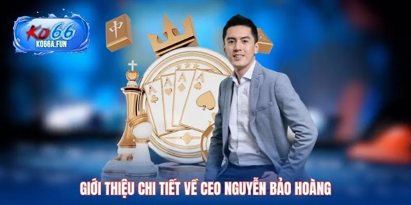 Giới thiệu chi tiết về CEO Nguyễn Bảo Hoàng