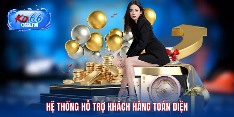Hệ thống hỗ trợ hội viên toàn diện 100%