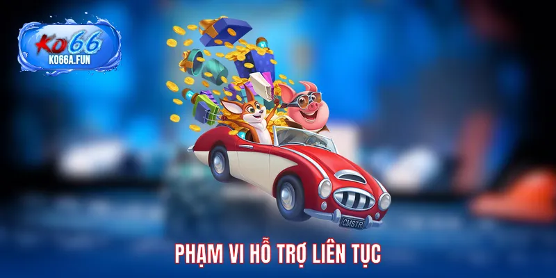 Phạm vi hỗ trợ liên tục